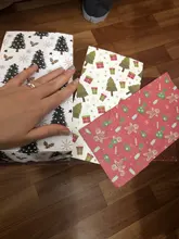 Gift-Bags Boxes Guests-Packaging Merry-Christmas Deer Candy Stickers No Party with Snowflakes