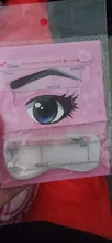 Plantillas para cejas 10 unidades/juego, plantilla para moldear cejas, herramientas de maquillaje, pegatinas, moldeador de cejas, herramienta cosmética, belleza, DROPSHIP