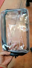 Cosmetic-Bag Storage Bath-Toiletry Beauty-Case Clear Travel Transparent Women Zipper