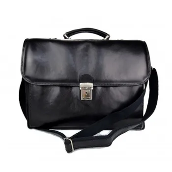 

Leather briefcase mens ladies office handbag shoulder bag messenger business bag satchel black woman leather office bag