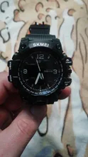 SKMEI-reloj deportivo para hombre, estilo militar, cronógrafo masculino, digital, LED, resistente al agua
