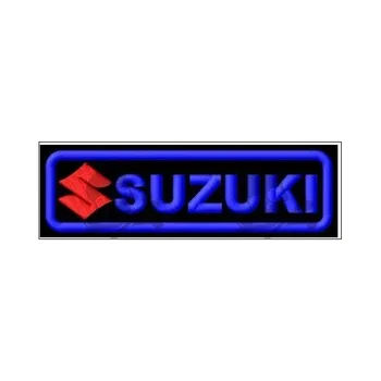 

SUZUKI LOGO Iron patch toppa ricamata gestickter patch patch brode parche bordado Size: 11,5cm