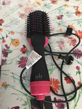 LISAPRO-secador de pelo de un paso para el hogar, cepillo de aire caliente y voluminizador, rizador de pelo, Alisador, herramientas de estilismo de cabello