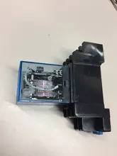 Relay-Switch Coil LED Generalelectromagnetic 110V 220V 12V Withsocket-Base HH52P Dpdtminiature