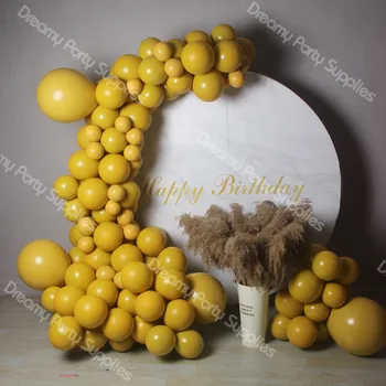 

Balloons Garland Arch Kit Happy Birthday Decorations Double Ginger Globos De Cumpleañosy Party Supplies Ballon Pat Patrouille
