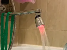 Diffuser Nozzle FILTER-ADAPTER Tap-Aerator Swivel-Faucet Kitchen-Accessories Led-Light