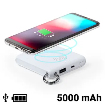 

Power Bank with Wireless Charger White 146261