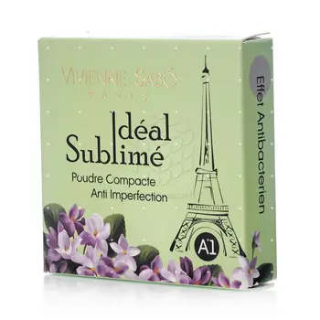 

Compact Powder Vivienne Sabo ideal sublime against skin flaws A1 light flesh 11g