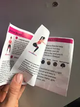 Juego de bandas de resistencia para Yoga, 5 colores, gomas para entrenamiento de cadera y muslo, cintas elásticas para Fitness, entrenamiento en gimnasio