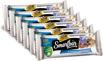 

Bars Musley-with flax and sesame seeds, smartbar slim 25g., (6 pcs)