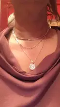 Pendants Necklaces Chain Bijoux Star Jewelry Lotus Boho Multi-Layer Statement Female