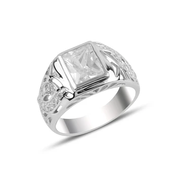 

Silver 925 Sterling Zircon Stone Ring