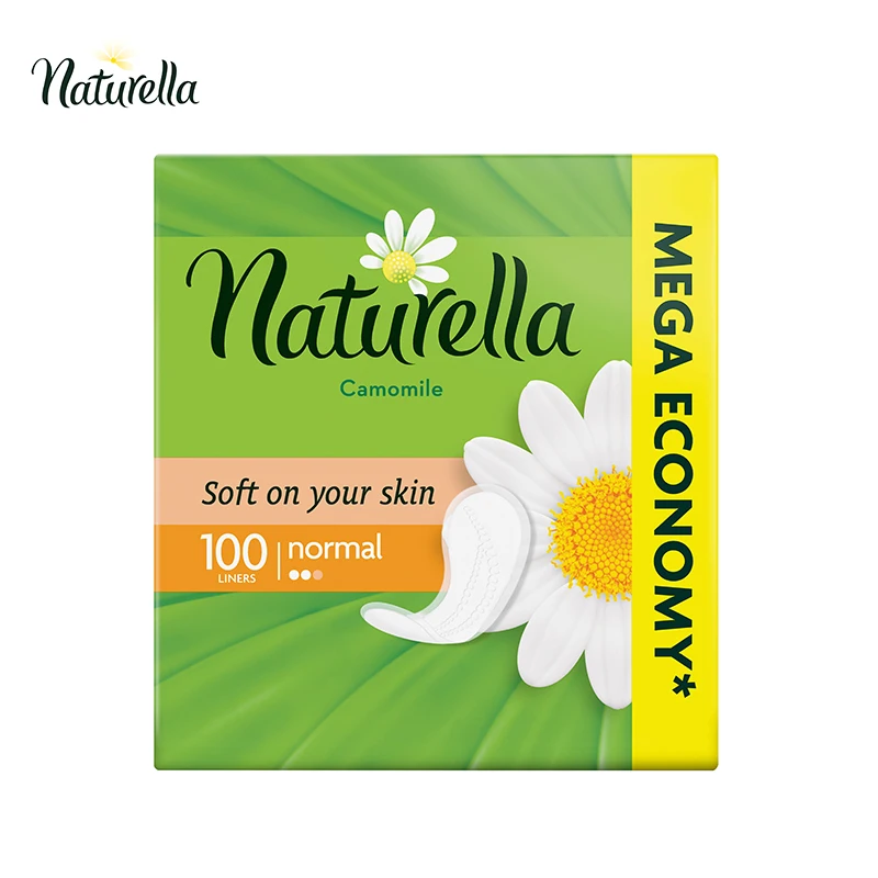 NATURELLA Женские гигиенические прокладки на каждый день Camomile Normal 100шт | Красота и