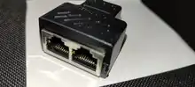 Coupler Plug-Connector-Adapter Ports Lan-Network-Splitter RJ45 1-To-2-Ways