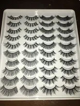 SEXYSHEEP-pestañas postizas 3D naturales, Kit de maquillaje, extensión de pestañas de visón, 8/20 pares, 15-20mm, venta al por mayor