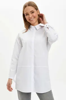 

DeFacto WomanLongSleeveWovenTunic-N8748AZ20SP