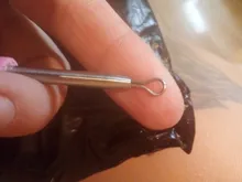 Extractor De espinillas De cavo, juego De agujas para eliminar acné, corrector De puntos negros y oro rosa, herramienta limpiadora De poros