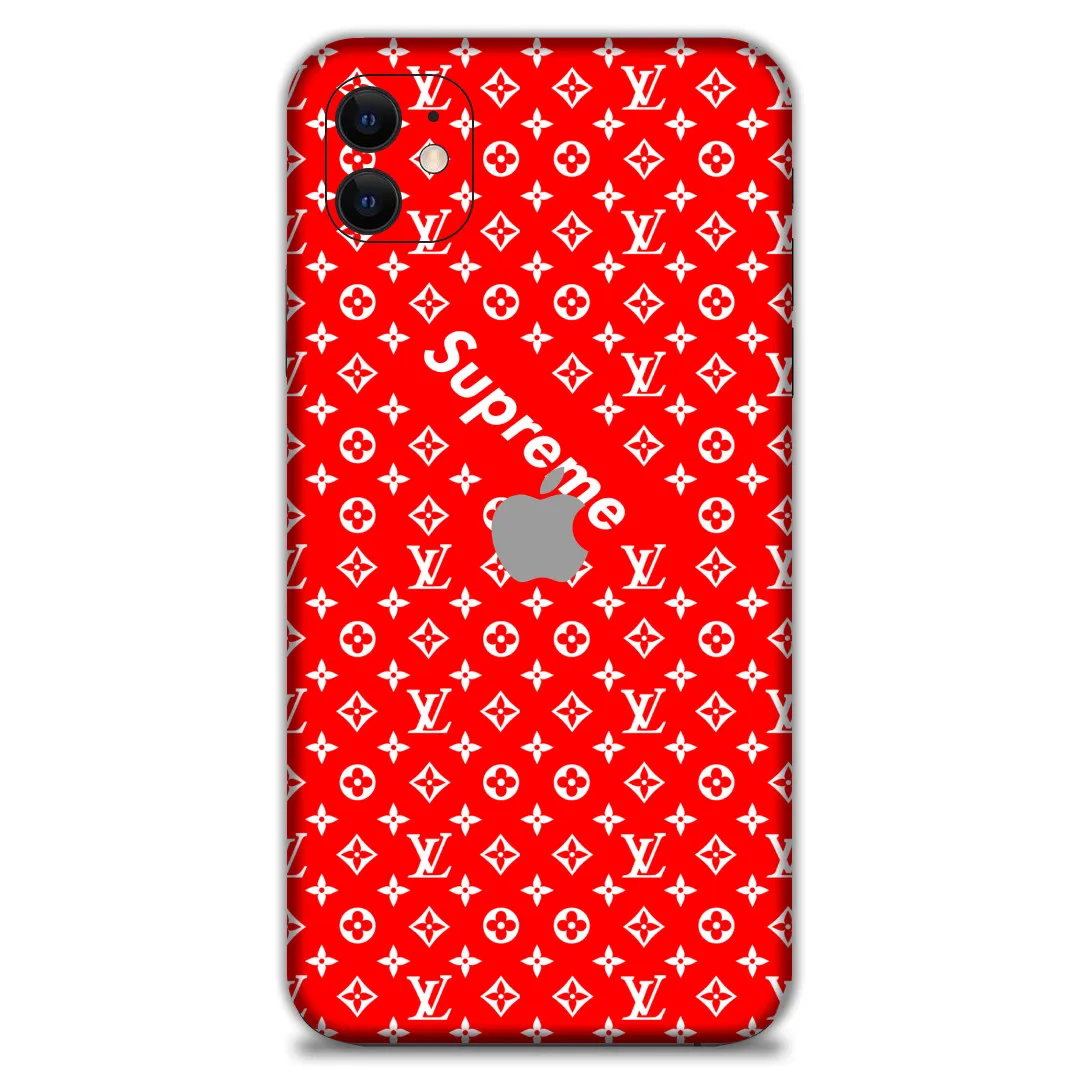 supreme apple sticker
