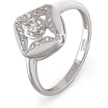 

Kabarovsky ring with 17 white gold diamonds