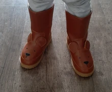 Kids Shoes Sneakers Snow-Boots Rabbit Girls Winter Genuine-Leather Children Cartoon-Animals