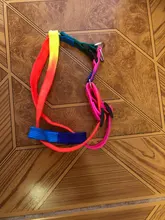 Harness Leash Traction Rope Lead Pet-Dog-Collar Rainbow Colorful Durable Nylon And 120cm