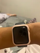 Funda completa mate con Protector de pantalla de vidrio templado para Apple Watch Series 6 5 4 iWatch 40mm 44mm, 1 unidad