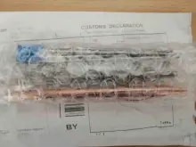 De lujo de alta calidad giro diseño de onda tinta de dibujo de METAL bolígrafo, papelería de oficina de la escuela suministros nuevos