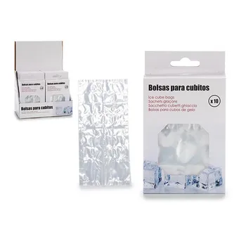 

Ice bags Transparent (17 x 38 cm) 10 pcs