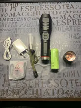 LED Flashlight Hand-Lamp Led-Torch Most-Powerful XHP90 Usb Rechargeable Super-Xhp100