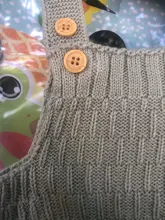 Conjunto de 2 uds. De ropa de punto para bebé, Pelele de algodón con botón en la entrepierna, mono de una pieza + sombreros para niño pequeño, trajes para niño y niña