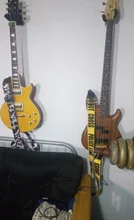 Guitar-Strap Polyester-Guitar-Belt Electric-Bass-Guitar-Parts-Accessories Yellow 