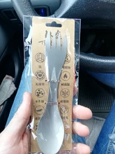 Titanium Spoon Tableware Fork Ultralight Tito Outdoor Camping Picnic Pure