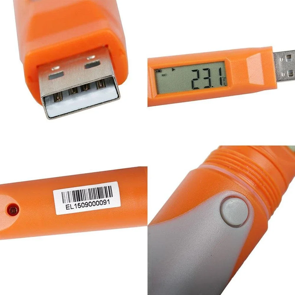 Elitech RC 51H USB Регистратор данных температуры и влажности авторучка автоматическая