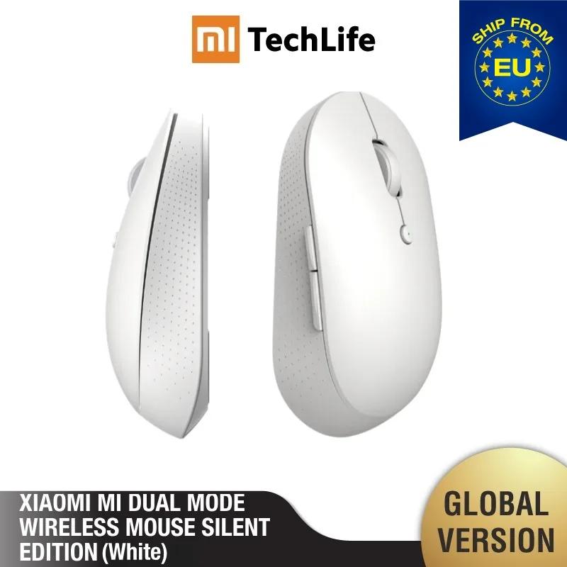 Mi Dual Mode Wireless Mouse Silent Edition (Black) Mi двойной режим Беспроводной Мышь Silent Edition (черный) Bluetooth 2,4 ГГц подключение 1300 точек/дюйм|Мыши| | АлиЭкспресс