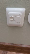 Termostato de pared eléctrico para calefacción de suelo, Manual, uso de Cable de suelo cálido, termostato de 220V, 16A, instrumento controlador de temperatura (1 Unidad)