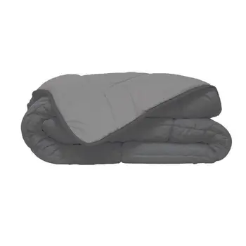 

Lightweight comforter microfiber HUDSON 200g / m² 240x260cm Steel and silver