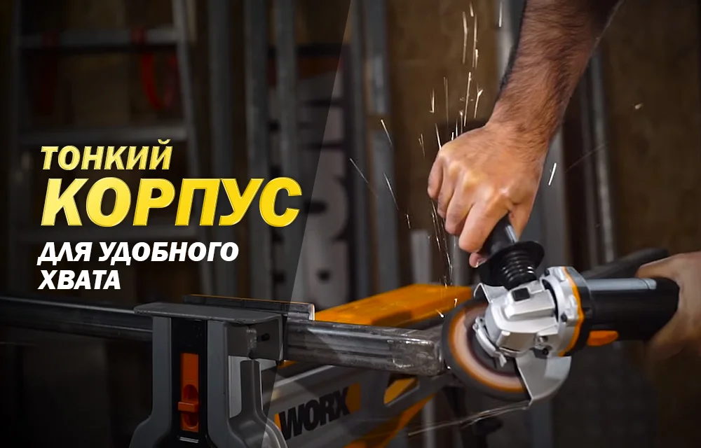 Угловая шлифовальная машина WORX WX712