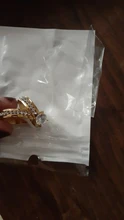 Anillo de compromiso de acero inoxidable para mujer, sortija de boda dorada, con circonita cúbica