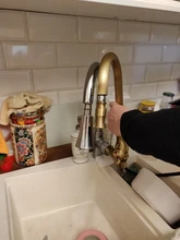 Sensor Faucet Tap-Crane Touch-Control Kitchen Mixer Pull-Out Bronze Cold-Water-El902b