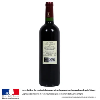 Château La Fon Du Berger 75 cl 2013 Vin Rouge Haut Médoc un Carton de 6 Bouteilles 3