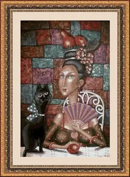 

CROSS STITCH KIT PANDATHREAD MODERN AND SURREAL 33042