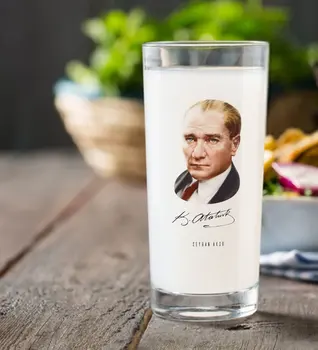 

Personalized Ataturk Themed Raki Bardağı-12
