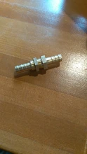Hose Barb Coupler-Connector-Adapter Pipe-Fitting Id-Pipe 16mm Brass Bulkhead Copper 12-14
