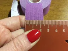 KoKossi-Cinta de kinesiología para alivio del dolor muscular, Vendaje deportivo de algodón elástico, cinta para lesiones de tensión, rodilla