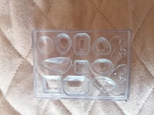 Molde de silicona geométrico para Pendientes colgantes, herramienta de fabricación artesanal de resina, decoración hecha a mano, resina epoxi para joyería, 1 Uds.