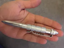 Herramienta de defensa Personal de alta calidad, bolígrafo táctico de autodefensa, multiusos, de aluminio, antideslizante, portátil, para exteriores, EDC