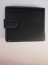 Billetera de cuero genuino con Clip para hombre, billetera pequeña de piel de vaca, monedero bolsa de monedas, 2020