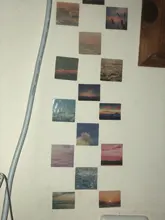 Papel de paisaje de Crepúsculo, Mini diario Kawaii, pegatinas de caja, álbum de recortes, diario de escamas, papelería