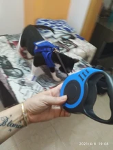 3m y 5m Durable Correa automática retráctil de Nylon gato plomo extensión cachorro caminar correr a la ruleta para perros