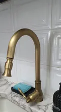 Sensor Faucet Tap-Crane Touch-Control Kitchen Mixer Pull-Out Bronze Cold-Water-El902b